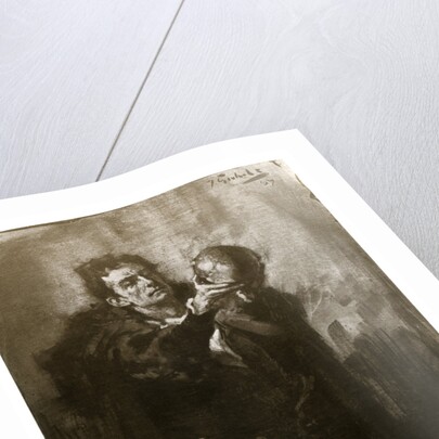 Forbes-Robertson as Hamlet by John Percival Gulich