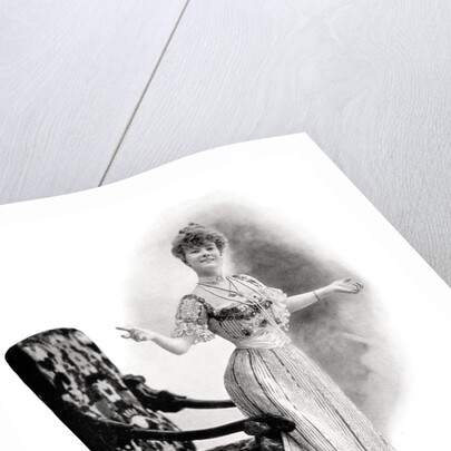 A Parisian Actress, Mademoiselle Charlotte Wiehe by Charles Reutlinger