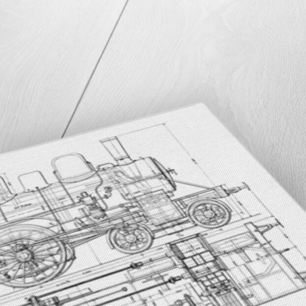 Example of Mechanical Drawing by Anonymous