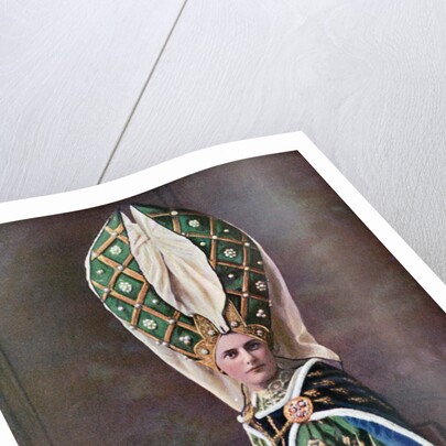 Lady's headdress by Anonymous