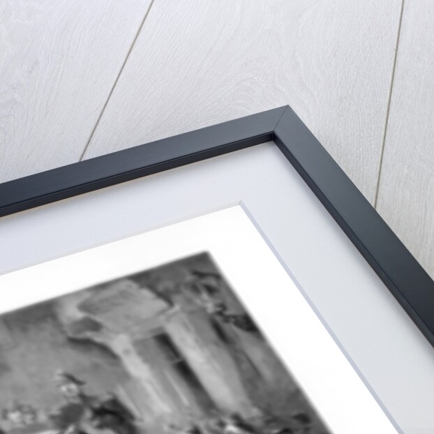 Louis Napoléon Bonaparte viewing the barricades of Paris, (4th December 1851) by G Bartsch