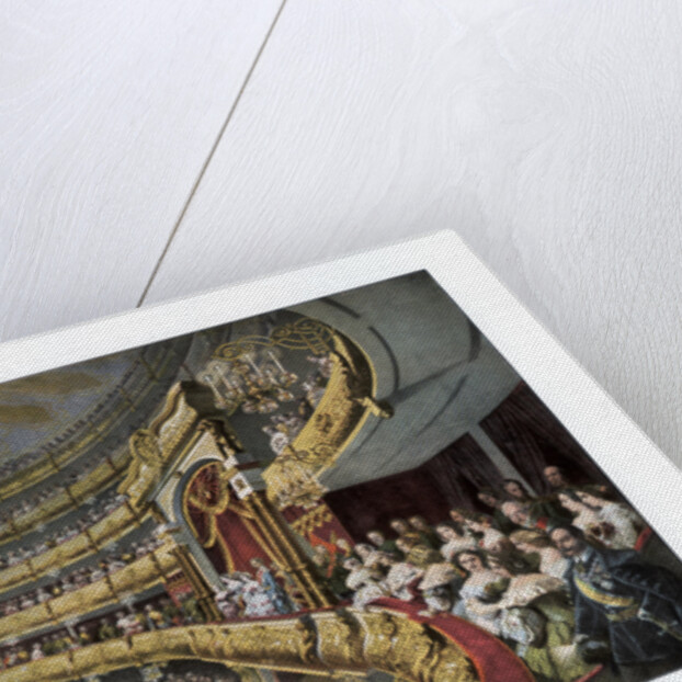 Tsar Alexander II at the Bolshoi Theatre by Anonymous