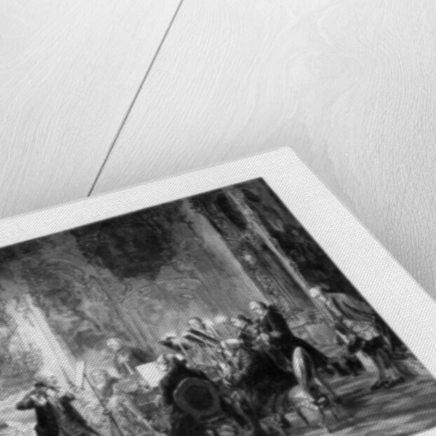 Fredrick Great Concert At Sanssouci by Adolph Menzel