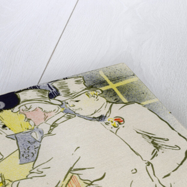 The Chap Book by Henri de Toulouse-Lautrec