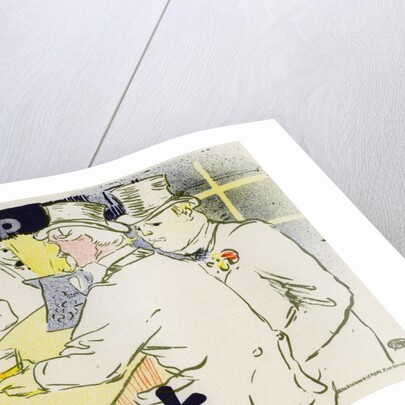 The Chap Book by Henri de Toulouse-Lautrec