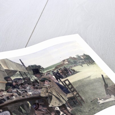 A country cricket match, Sussex by John Robertson Reid