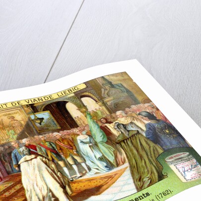 The Crowning of Catherine II, Empress of Russia in 1762 by Anonymous