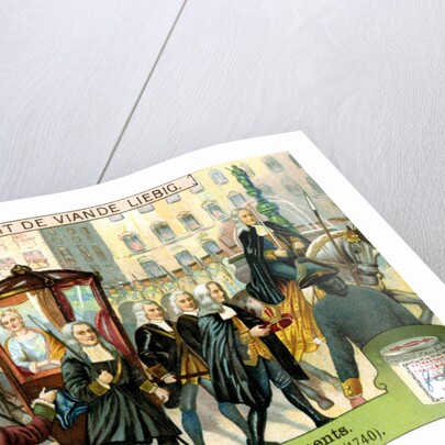 The Crowning of Maria Theresa of Austria in 1740 by Anonymous