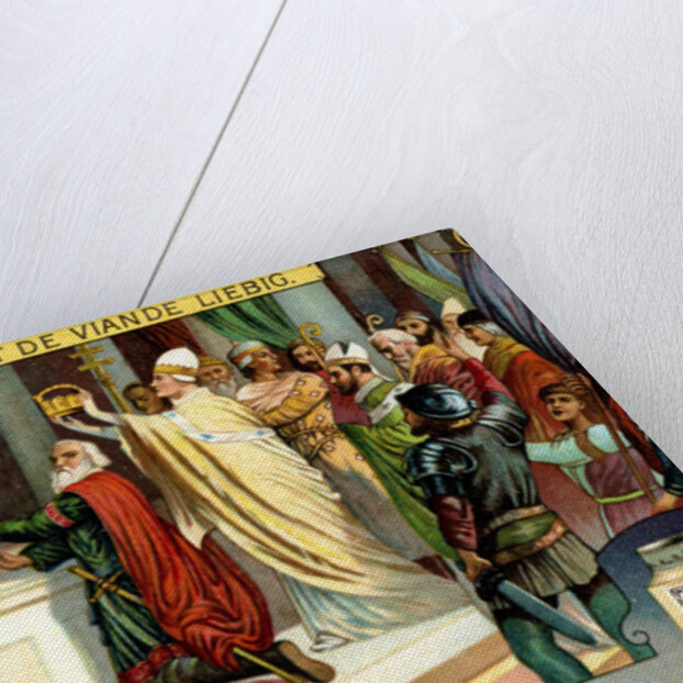 The Crowning of Charlemagne in Rome 800 by Anonymous