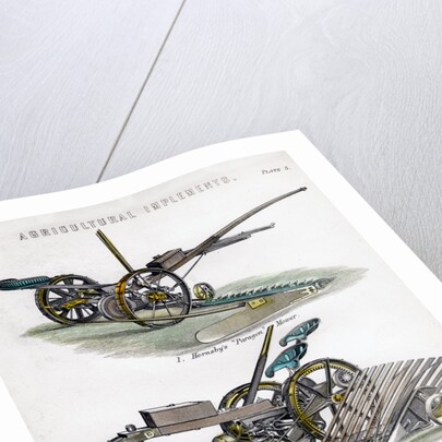 Agricultural implements by Anonymous