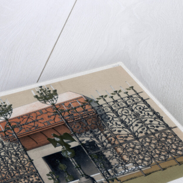 Wrought Iron Grilles by John Burley Waring