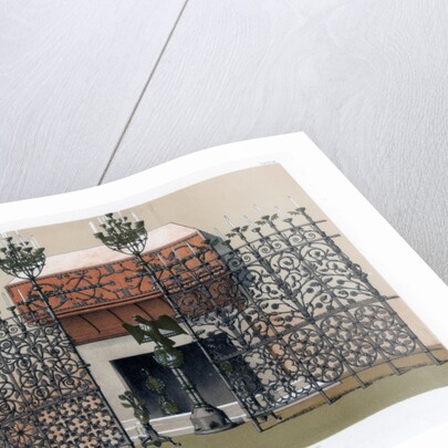 Wrought Iron Grilles by John Burley Waring