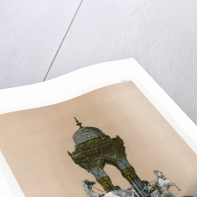 A Silver Table Fountain by John Burley Waring