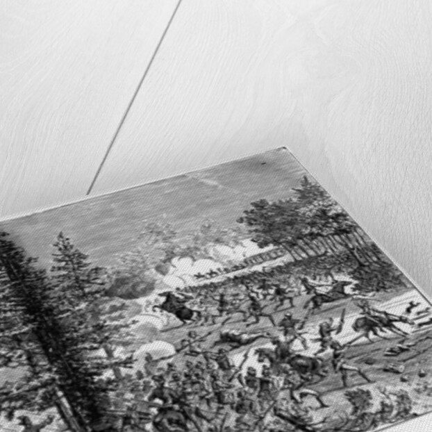 General Johnson's Victory, near Crown Point by Anonymous