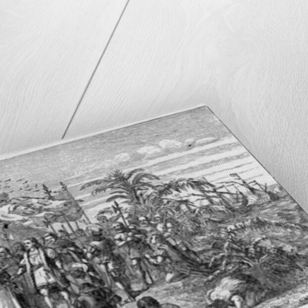 Landing of Columbus, AD 1492 by Anonymous