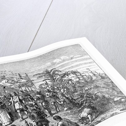 Landing of Columbus, AD 1492 by Anonymous