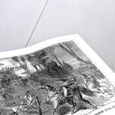 Death of General Brock at the Battle of Queenston Heights, October 13th by Anonymous