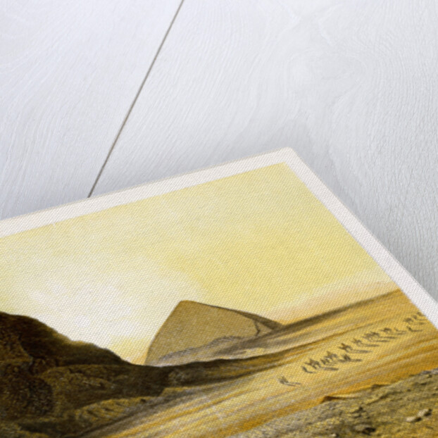 Brick Pyramids of Dashur, Egypt by W Dickens