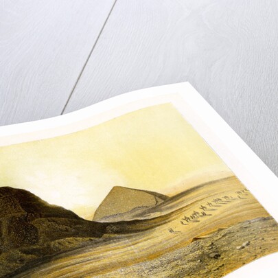 Brick Pyramids of Dashur, Egypt by W Dickens