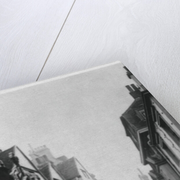 Gabled houses, Cloth Fair, London by Anonymous