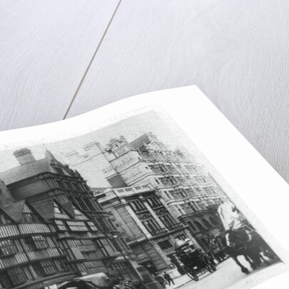 'Old Houses in Holborn', London by Anonymous