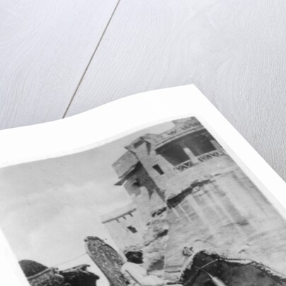 Government elephant in state costume, South India by Anonymous