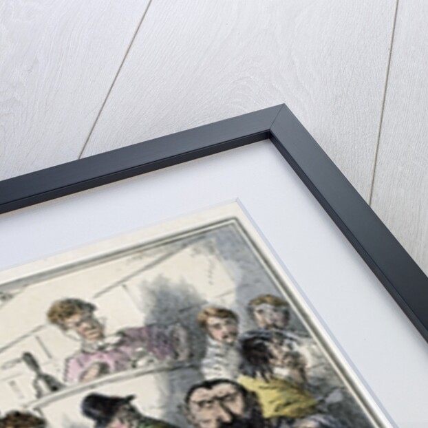 Cicero denouncing Cataline by John Leech