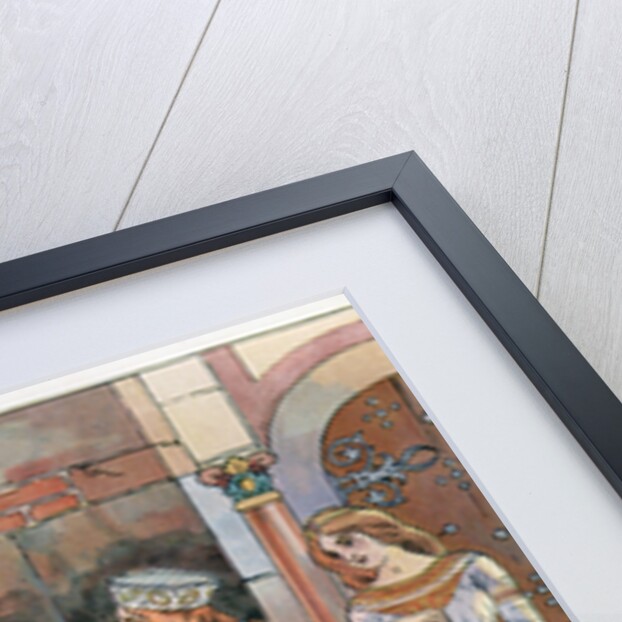 The Parisian Woman during the time of the Merovingians by Ferdinand Sigismund Bac