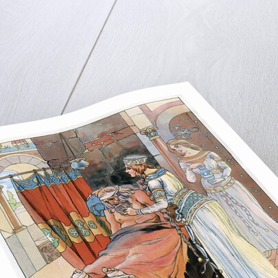 The Parisian Woman during the time of the Merovingians by Ferdinand Sigismund Bac