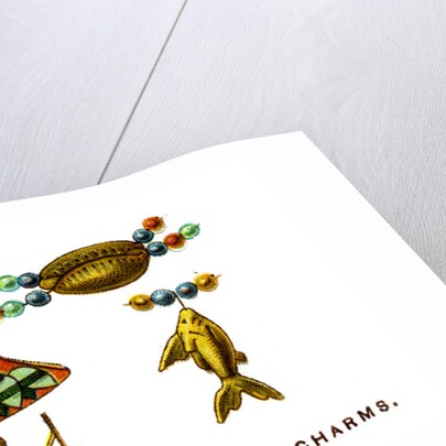 Necklace of Charms by Anonymous