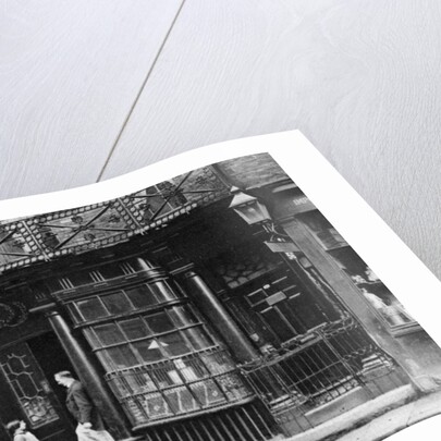 A shop front, Artillery Lane, off Bishopsgate, London by McLeish