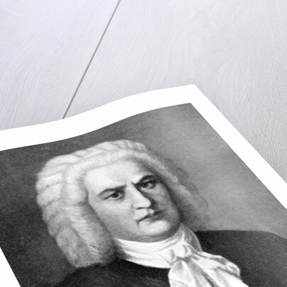 Johann Sebastian Bach, (1685-1750), German composer by Anonymous