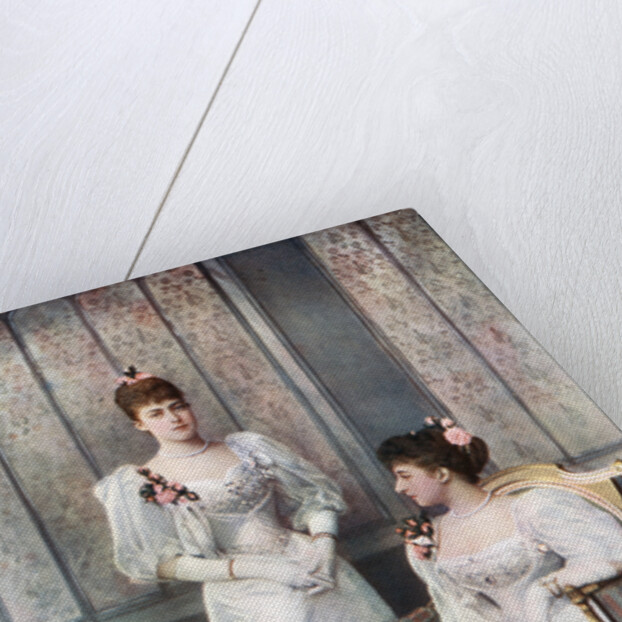 The Princess Victoria and Princess Charles of Denmark by W&D Downey