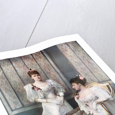 The Princess Victoria and Princess Charles of Denmark by W&D Downey