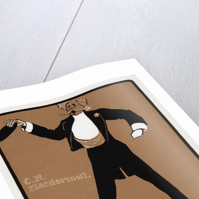 CH MacDermott (1845-1901), music hall star by Anonymous