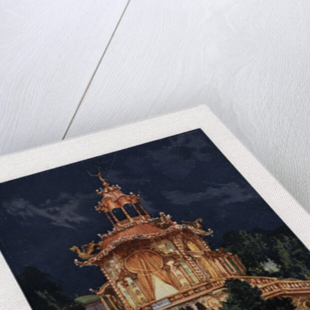 The Palais Lumineux (Luminous Palace), Paris Universal Exposition by Ewald Thiel