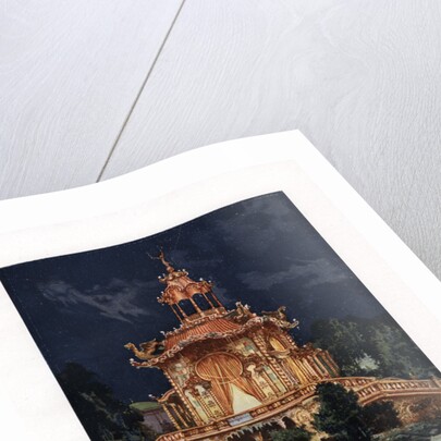 The Palais Lumineux (Luminous Palace), Paris Universal Exposition by Ewald Thiel