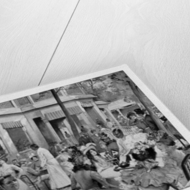 Javanese coffee house, Trocadero, Paris World Exposition by Ewald Thiel