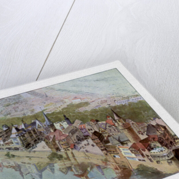 Old Paris, Paris World Exposition by Ewald Thiel