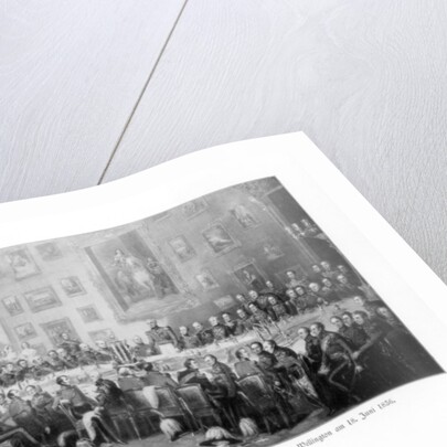 Banquet commemorating the victory at Waterloo by Anonymous
