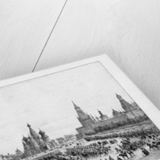 Tsar Nicholas I of Russia in Moscow by Anonymous