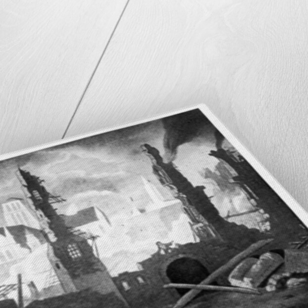 The Great Fire of London in the year 1666 by Anonymous