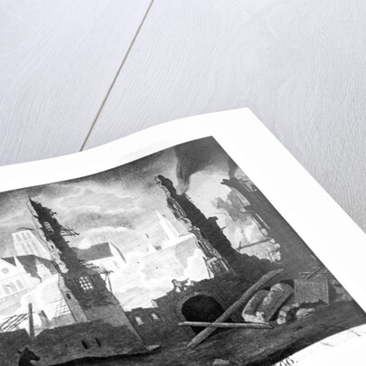 The Great Fire of London in the year 1666 by Anonymous