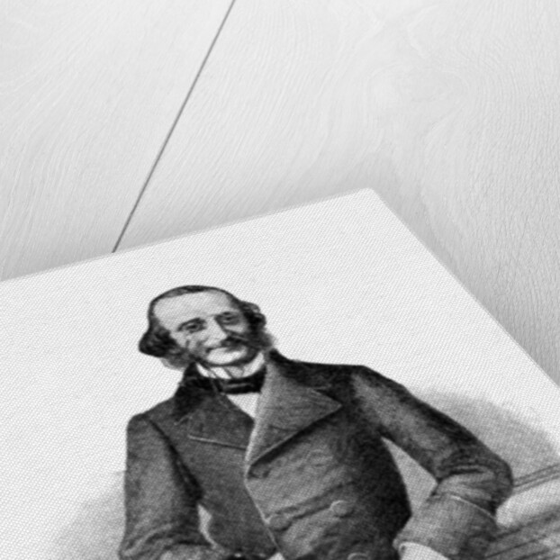 Jacques Offenbach (1819-1880), French composer by Beger
