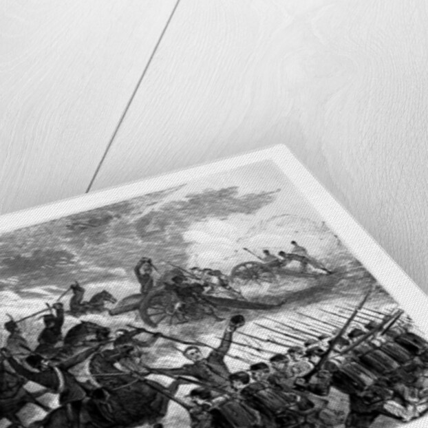 Prussian Attack on a French Battery at Woerth by Anonymous