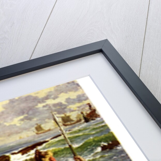 The Danes Sailing up the English Channel, c877 AD by Anonymous