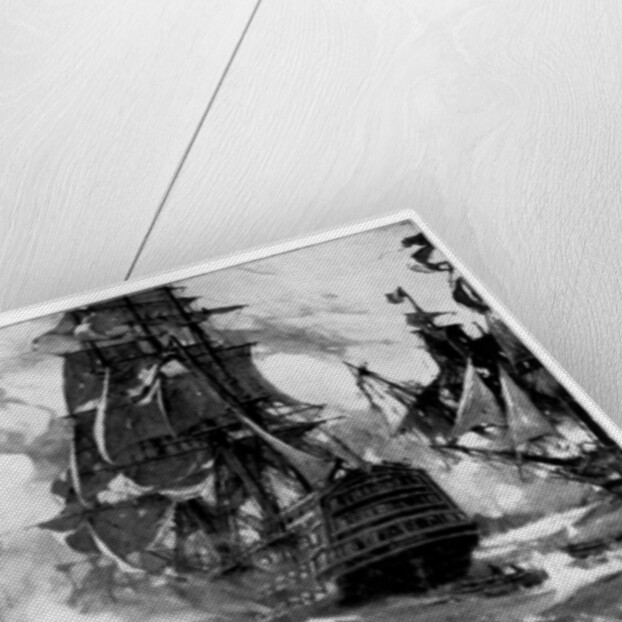 The 'Victory' at the Battle of Trafalgar by Anonymous