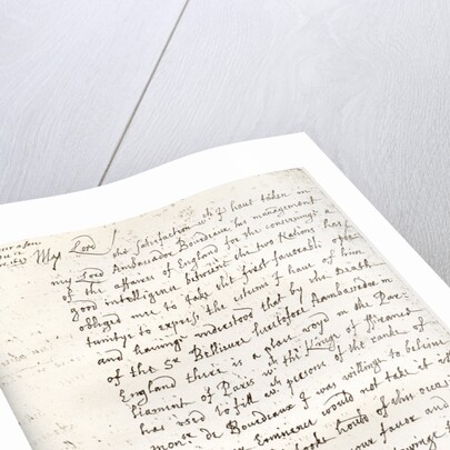 A letter by Oliver Cromwell to Cardinal Mazarin by Anonymous