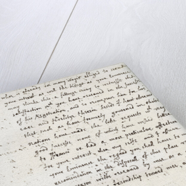A letter by Oliver Cromwell to Cardinal Mazarin by Anonymous
