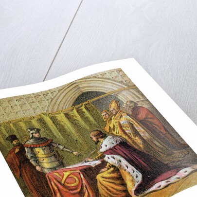 Richard II Abdicates by Anonymous